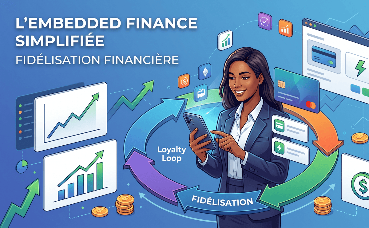 L’embedded finance comme levier de fidélisation : les chiffres qui comptent