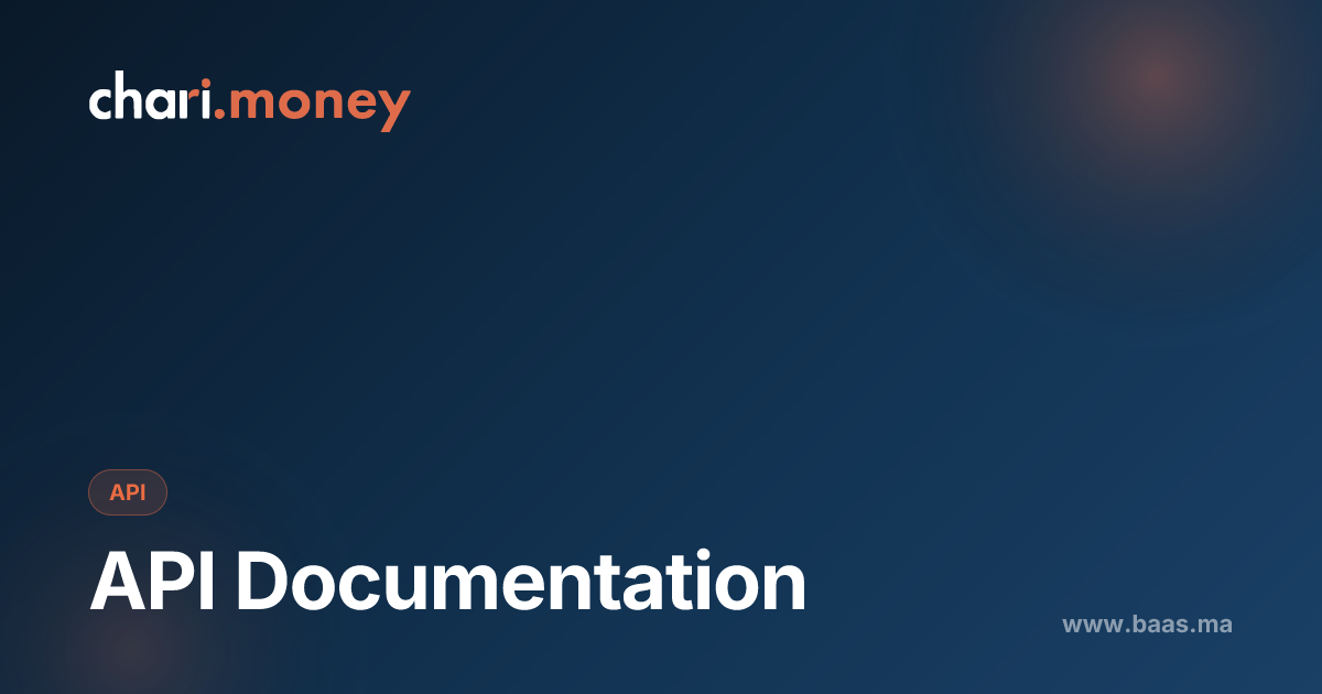 API Documentation | ChariBaaS